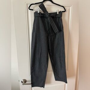 Aritzia Wilfred wool pinstripe pants